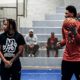 Meleek Thomas, Amere Brown, and Amari Evans hosted the free holiday hoops camp on Christmas Eve and more than 150 kids attended.